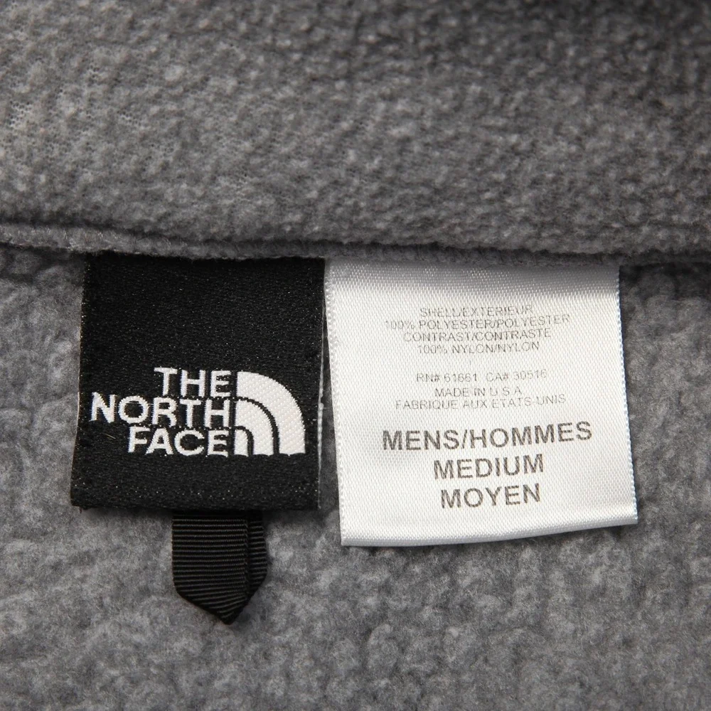 Vintage The North Face Jacket Mens Medium Polartec Full Zip Fleece Made USA 90s